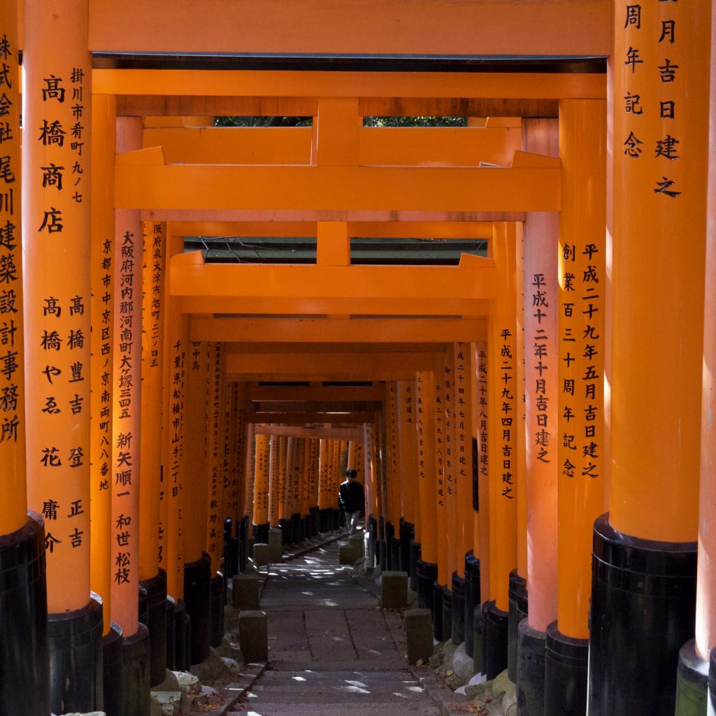 Allée de torii - Inari Fushimi Shrine