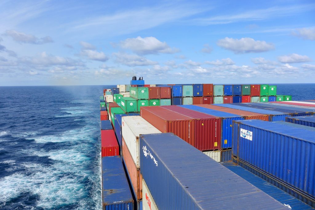 Vue vers l'arrière du bateau