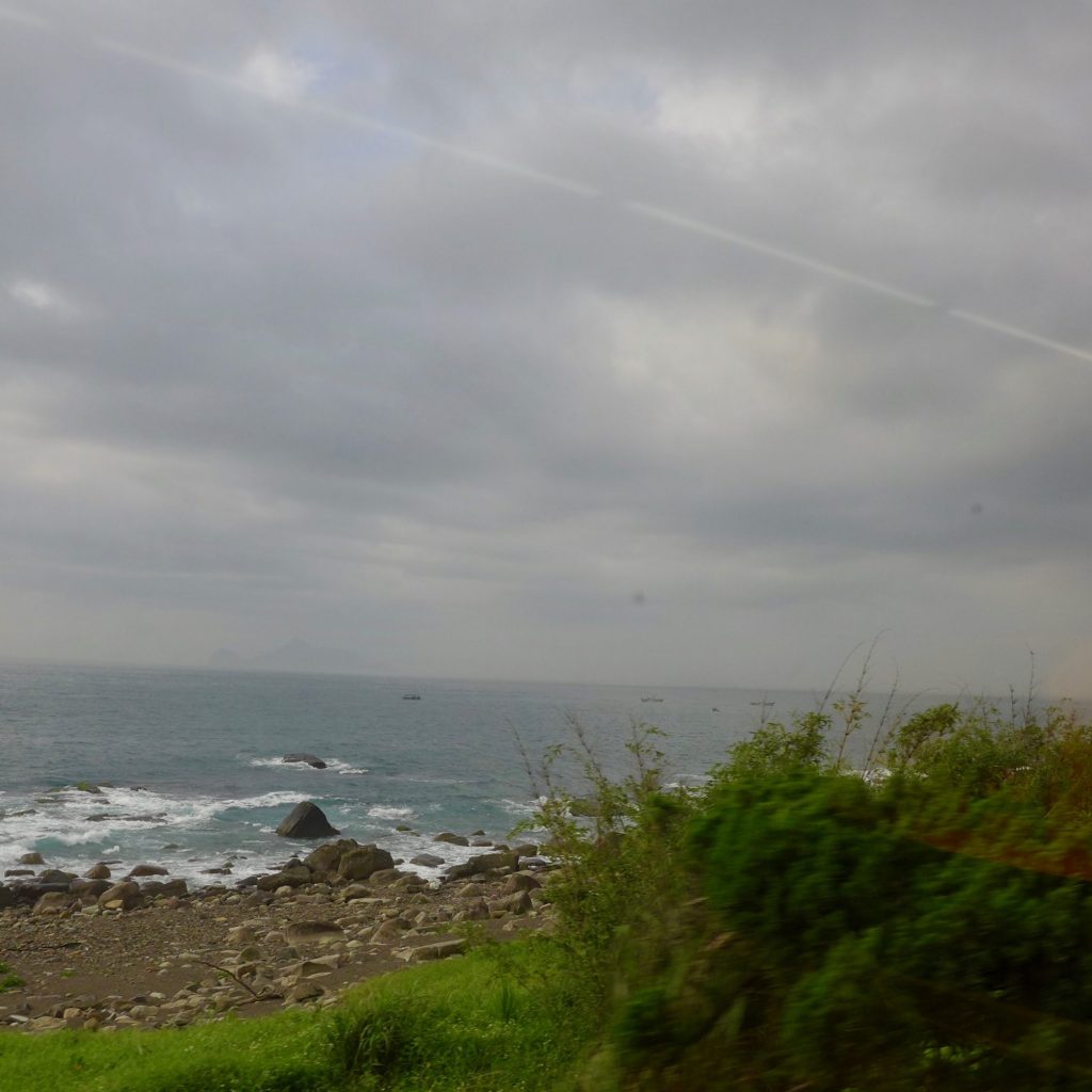 Vue du train vers Hualien