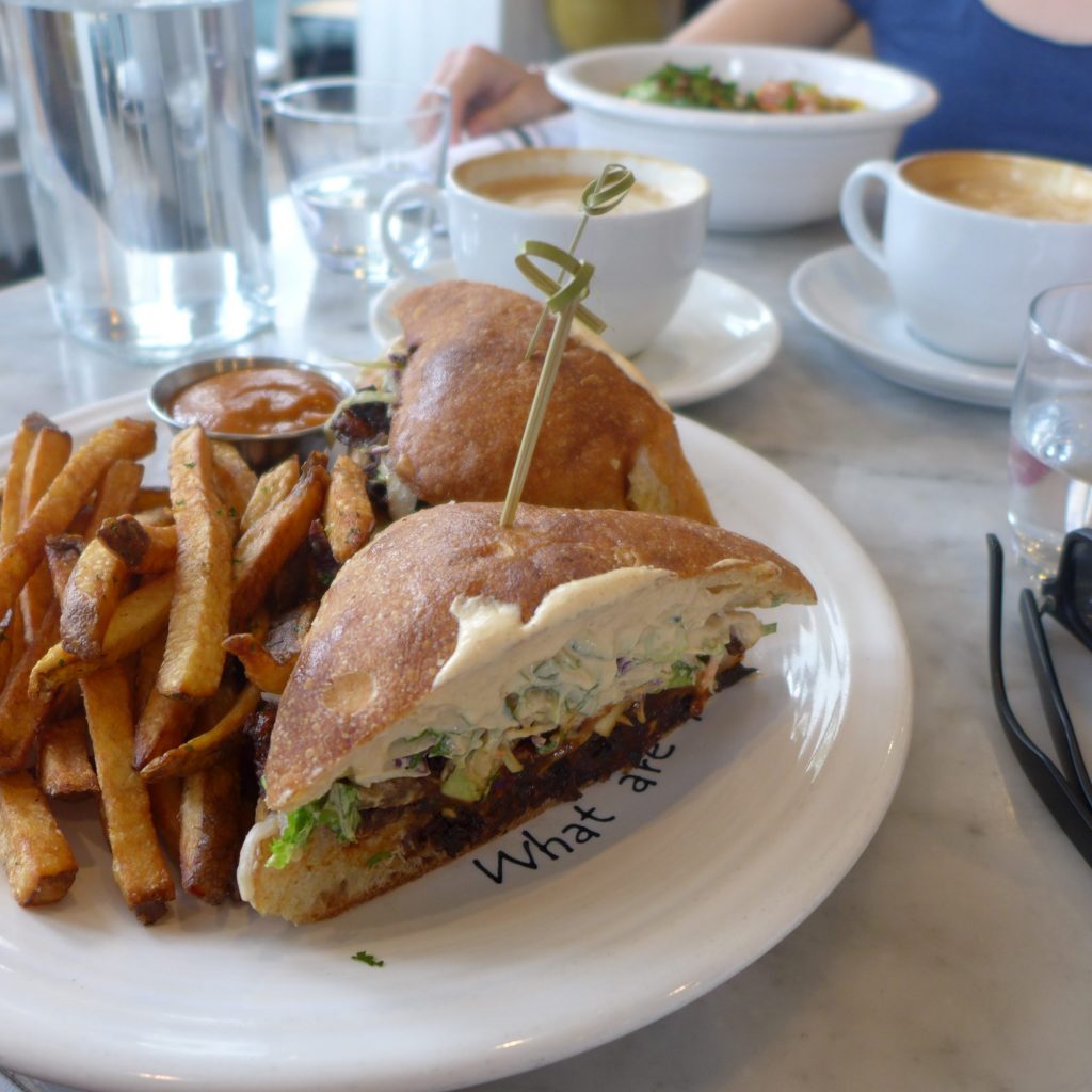Souper vegan à Los Angeles