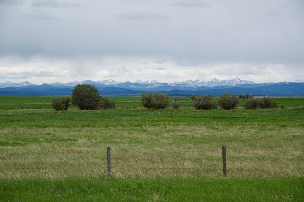 Dernière vue des rocheuses
