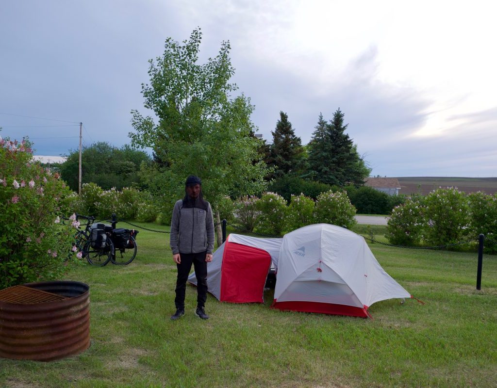 Camping à Gleichen (avec beaucoup de moustiques!)