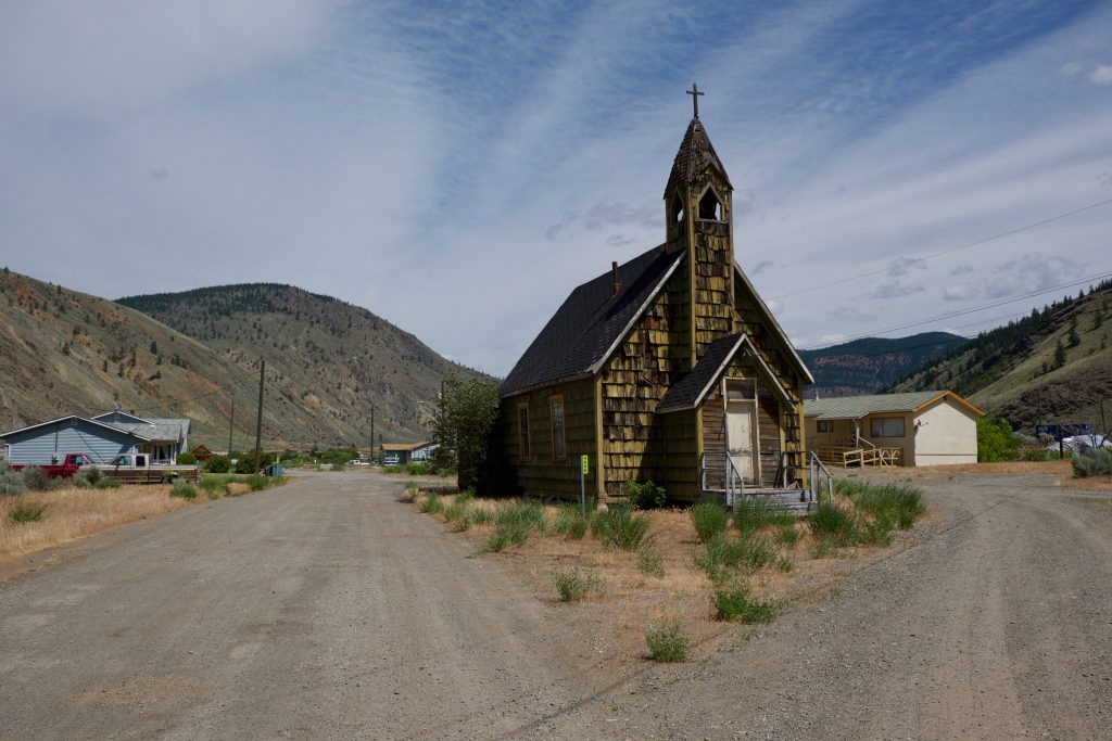 Église près de Spences Bridge