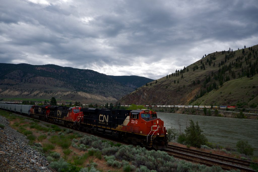 Train, Spences Bridge