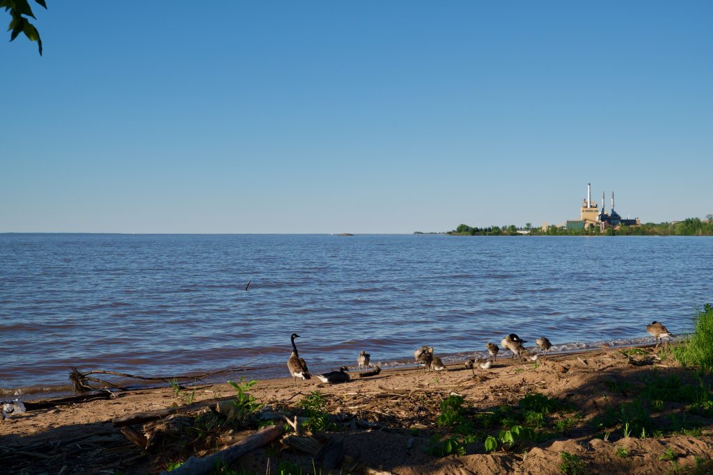 Première vue du Lac Supérieur