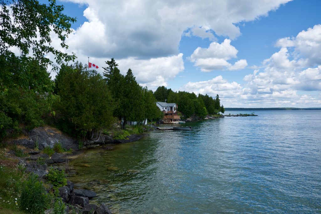 L'eau du Lac Huron