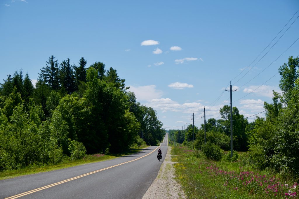 La route 9 sur la péninsule de Bruce