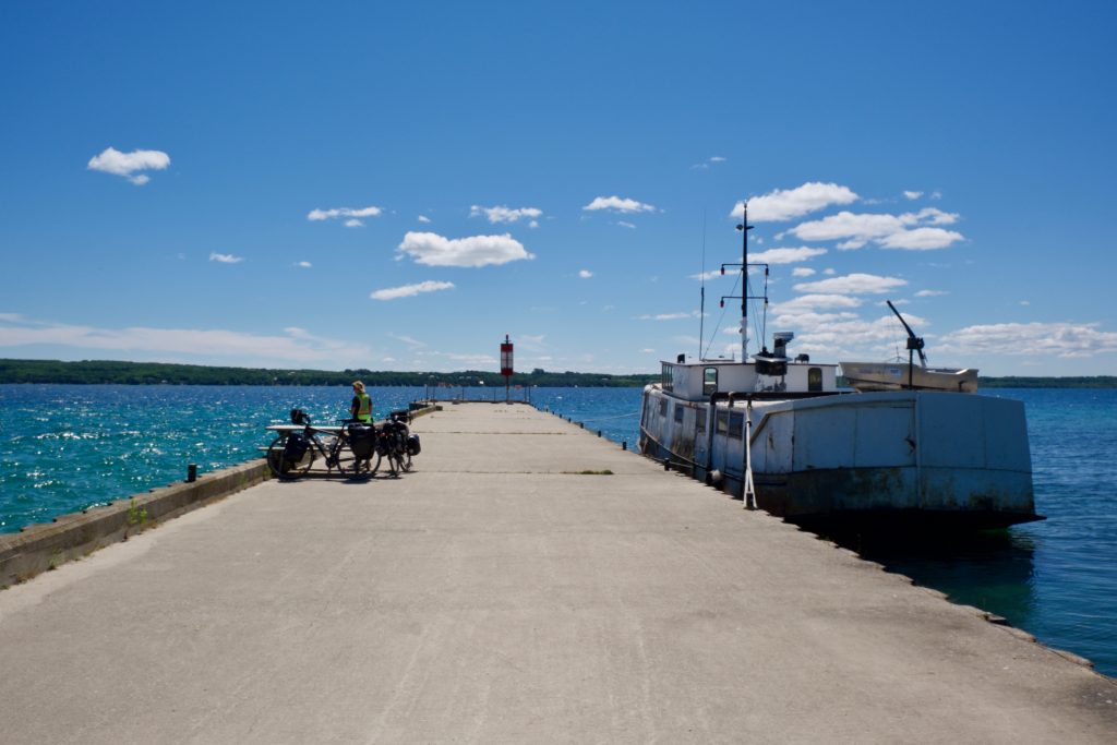 Quai sur la baie Georgienne