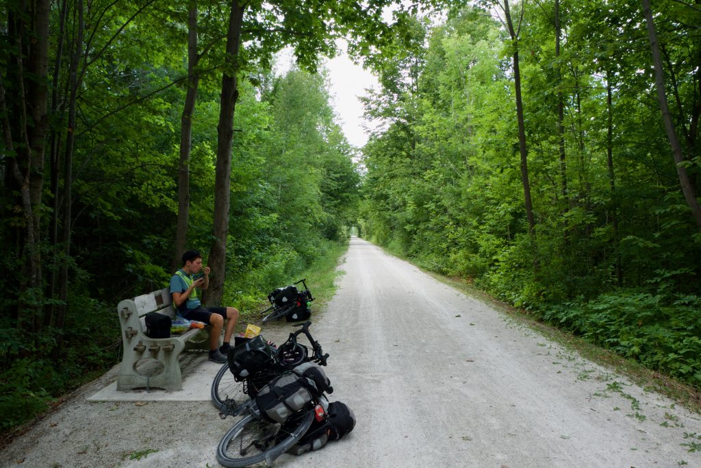 Lunch sur la Georgian Trail