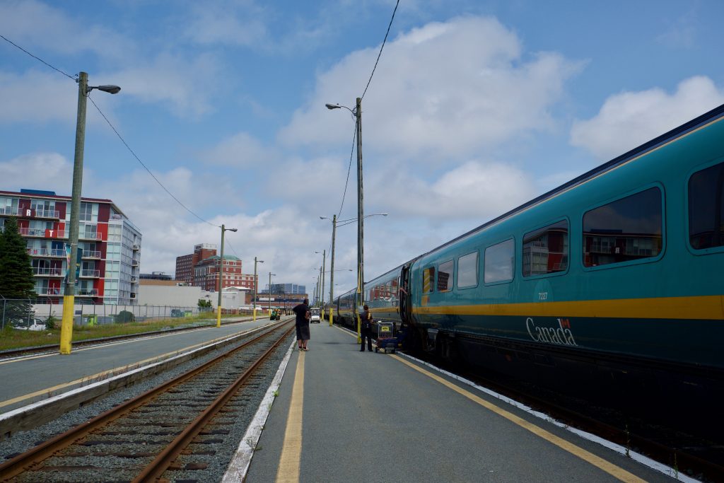 Le train L'océan de Via Rail