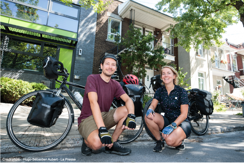 Fin de notre tour du monde (Crédit photo : Hugo-Sébastien Aubert - La Presse)